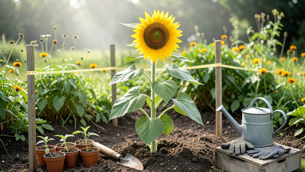 How Many Sunflowers Per Square Foot: Spacing Secrets for Towering Stalks