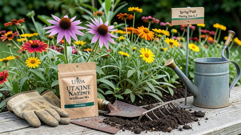 When to Plant Wildflower Seeds in Utah: Best Months for Utah’s Drought-Tolerant Blooms