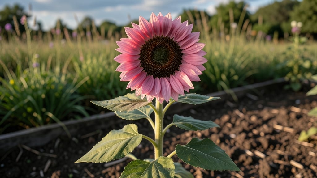 Pink Giant Teddy Bear Sunflowers: Bold Heights and Fragrant Blooms You’ll Love