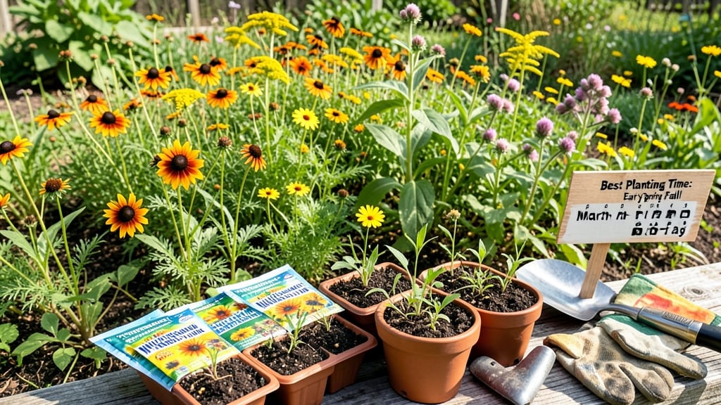 When to Plant Wildflower Seeds in Pennsylvania: Fall vs Spring Timing for Maximum Blooms