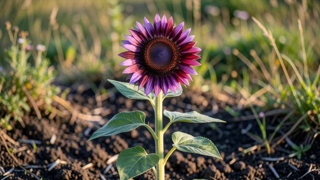 How Tall Do Purple Sunflowers Grow: Variety Heights Compared for Your Garden