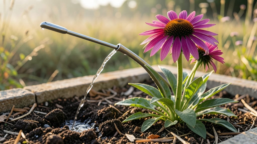 How Often to Water Coneflowers: Soil Check Method for Thriving Plants