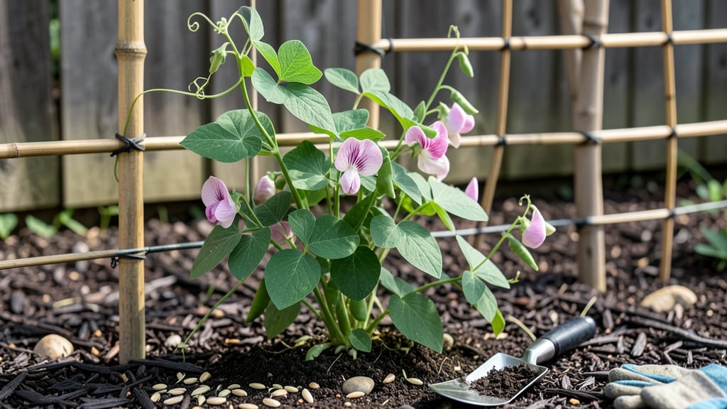 How to Plant Sweet Pea Flowers: Trellis Height Secrets for Climbing Perfection
