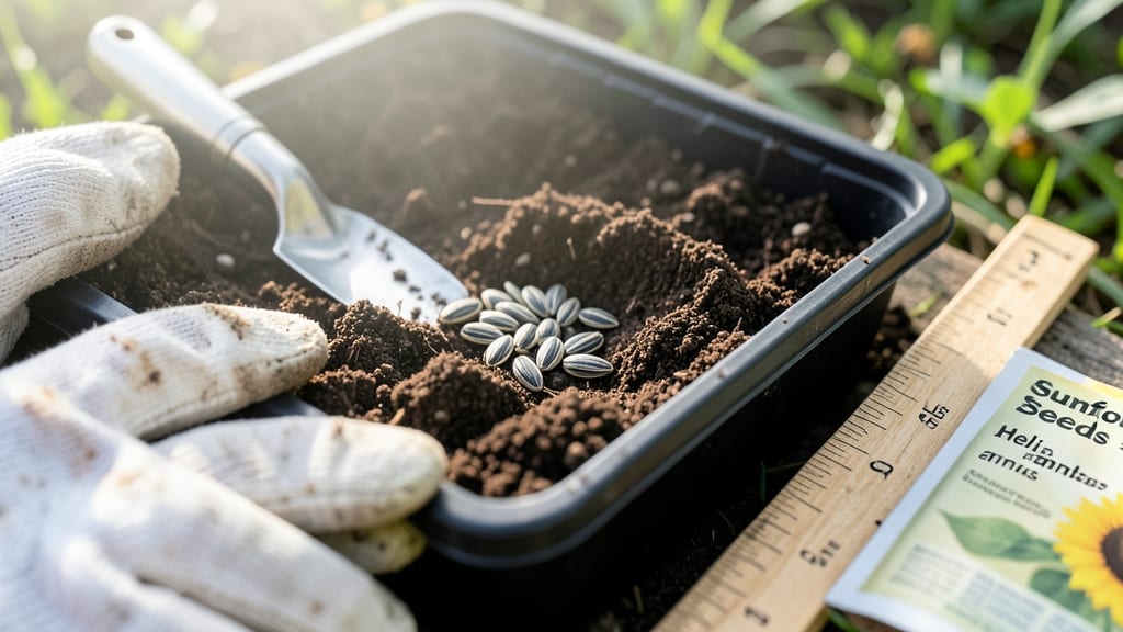 Planting Depth for Sunflower Seeds: Exact Inches for Fast Germination