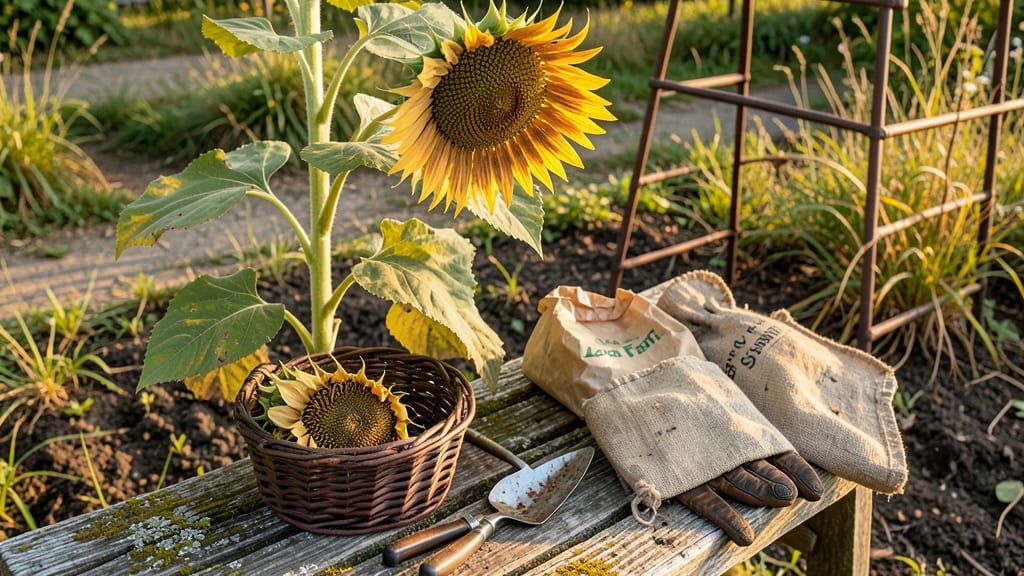 When to Harvest Sunflower Seeds from Plants: Back-of-Head Test & Seed Color Guide