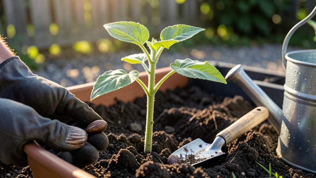How to Plant Sunflower Seeds: Direct-Sowing Depths for Fast Germination