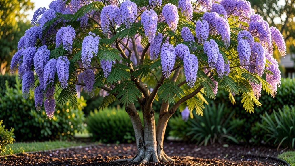 Purple Jacaranda Mimosifolia Flowering Tree: Year-Round Care Secrets for Stunning Blooms