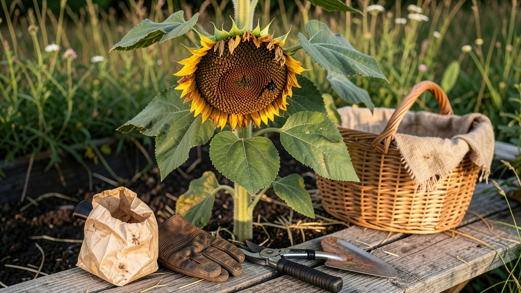 How to Know When Sunflower Seeds Are Ready to Harvest: Back-of-Head Test for Perfect Ripeness