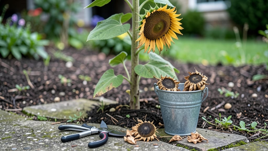 When to Cut Sunflower Heads Off: Save Seeds or Extend Blooms—Choose Your Goal