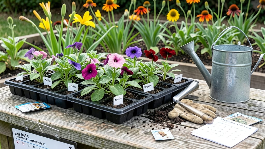 When to Plant Flowers in Georgia: USDA Zone 7b-8a Timelines by Frost Dates