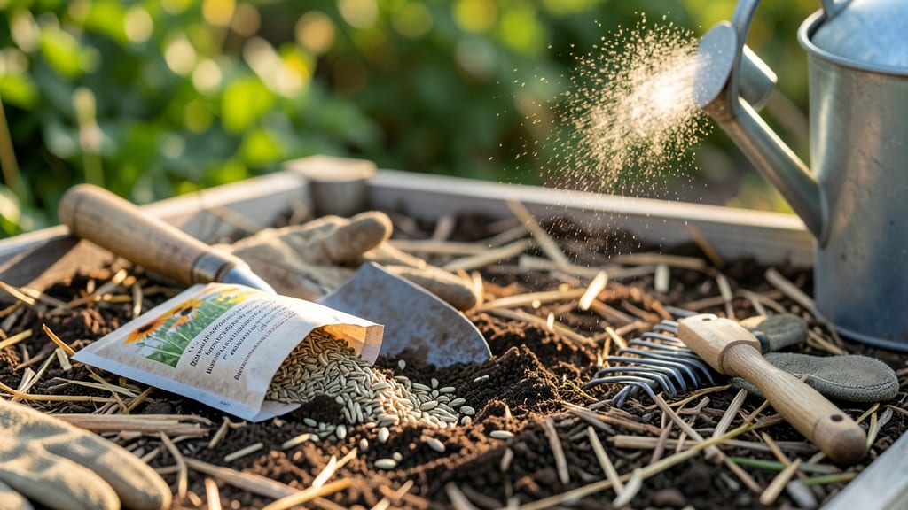 Can You Put Mulch Over Wildflower Seeds: Lightweight Options That Won’t Smother Sprouts