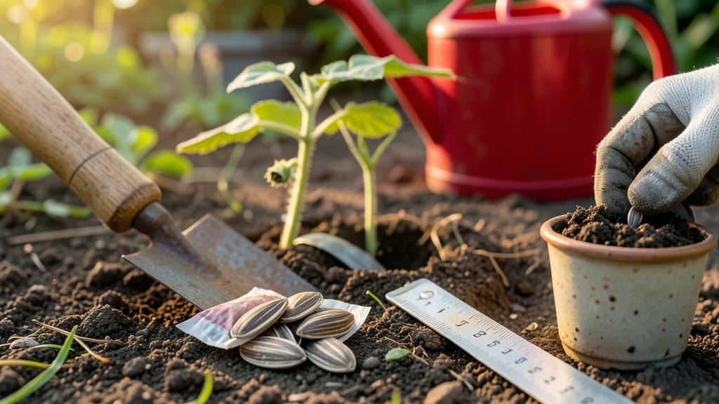 How Many Sunflower Seeds Per Hole: Spacing Science for Tallest Stalks Without Crowding