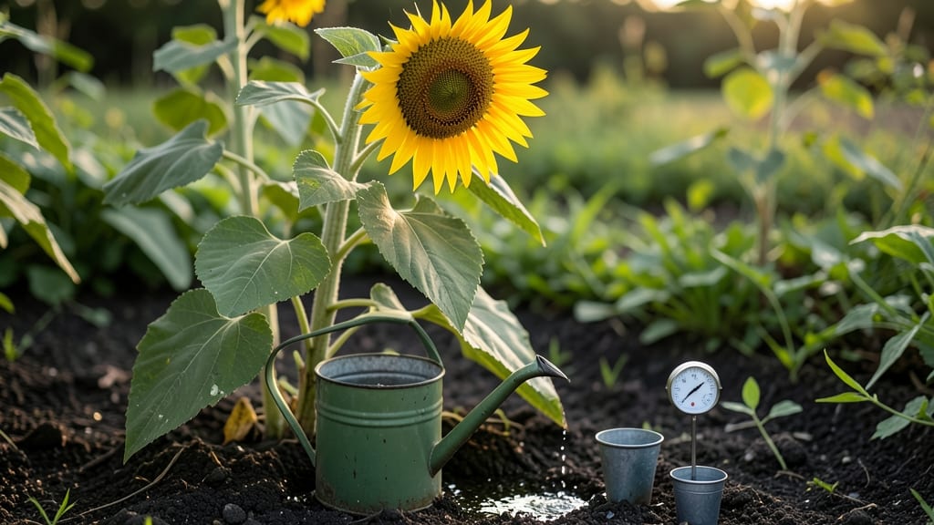 Do Sunflowers Require a Lot of Water: Smart Watering Schedule for Thriving Plants