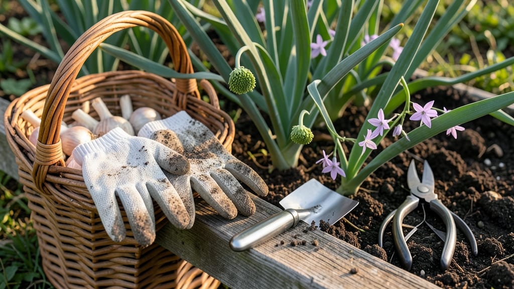 Do You Harvest Garlic Before or After It Flowers: The Right Time for Maximum Bulbs