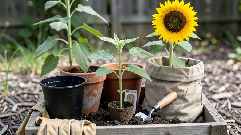 How Big of a Pot Do Sunflowers Need: Space Rules for Stable Growth Without Toppling