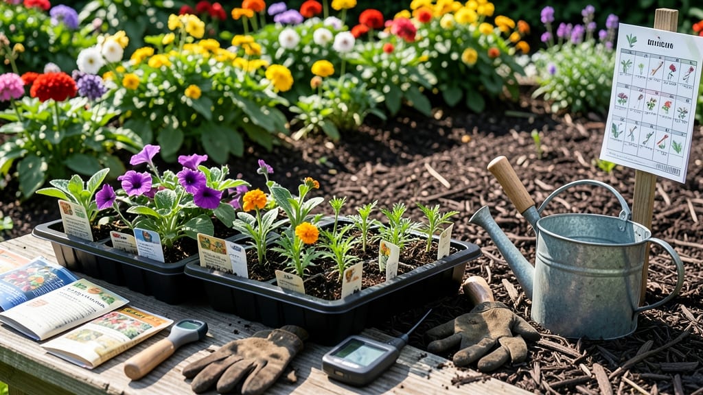 When to Plant Flowers in NC: USDA Zone 7a/8a Timelines for Zero-Frost Blooms