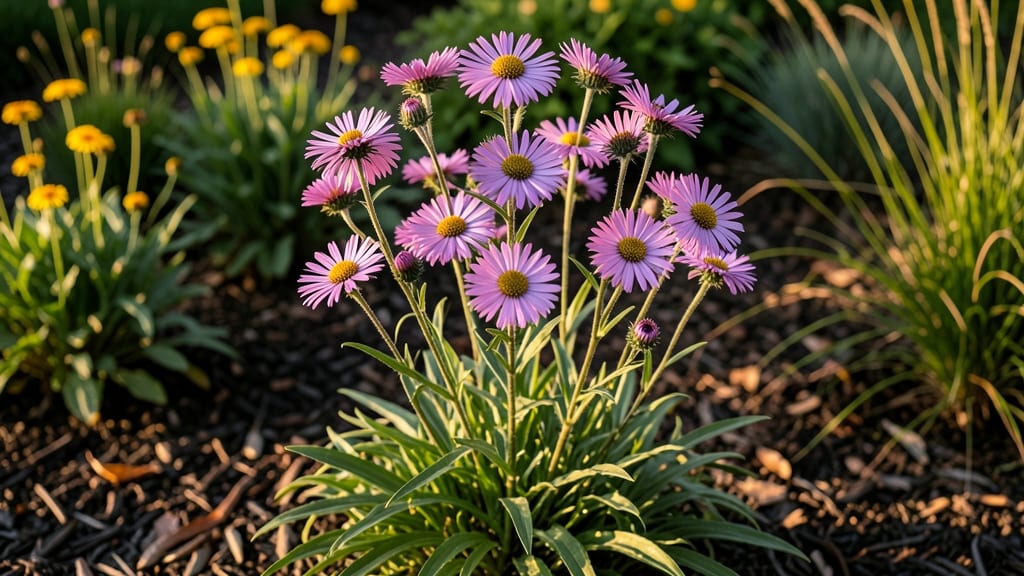 Aster Flower Height: Dwarf vs. Giant Varieties and Spacing Needs
