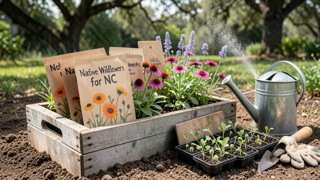 When to Plant Wildflower Seeds in NC: Coastal vs Piedmont Timing for Zero-Frost Success