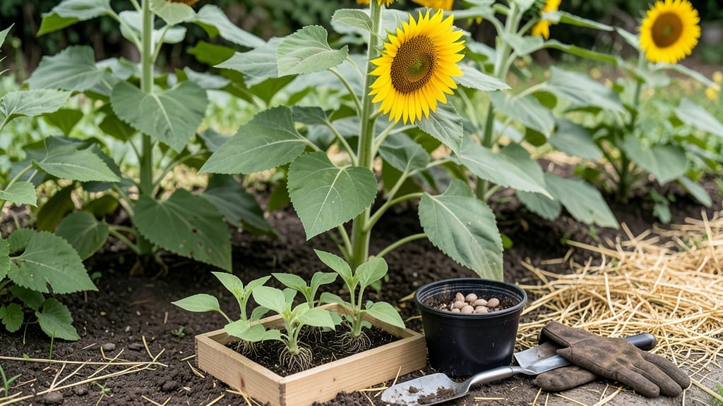 When to Plant Sunflowers in Georgia: USDA Zone 7b-8a Timing for Zero-Frost Success