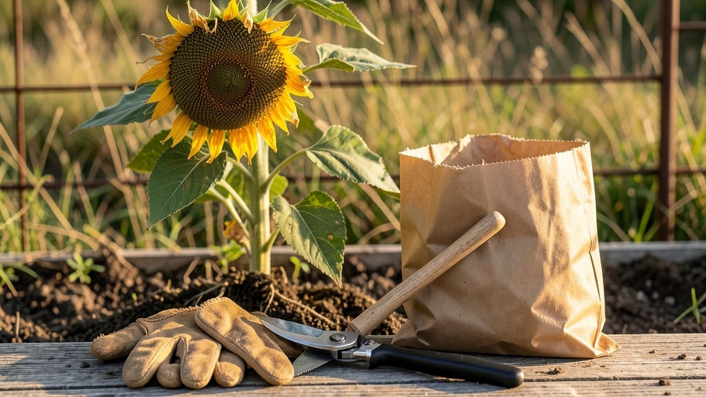 When to Harvest Sunflower Heads for Seeds: Back-of-Head Test for Perfect Ripeness