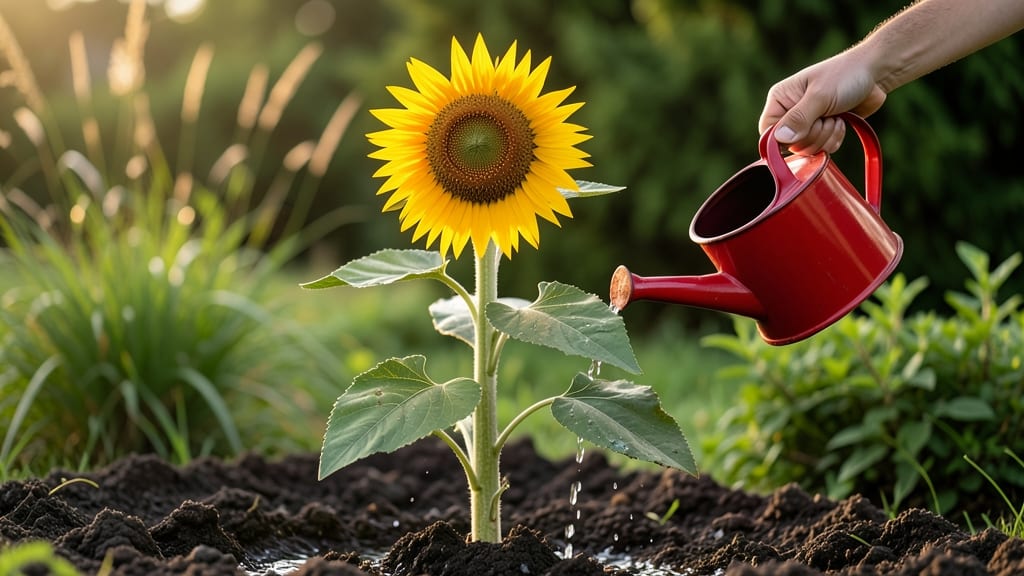 How Much Water Do Sunflowers Need: Weekly Schedule for Drought-Resistant Growth