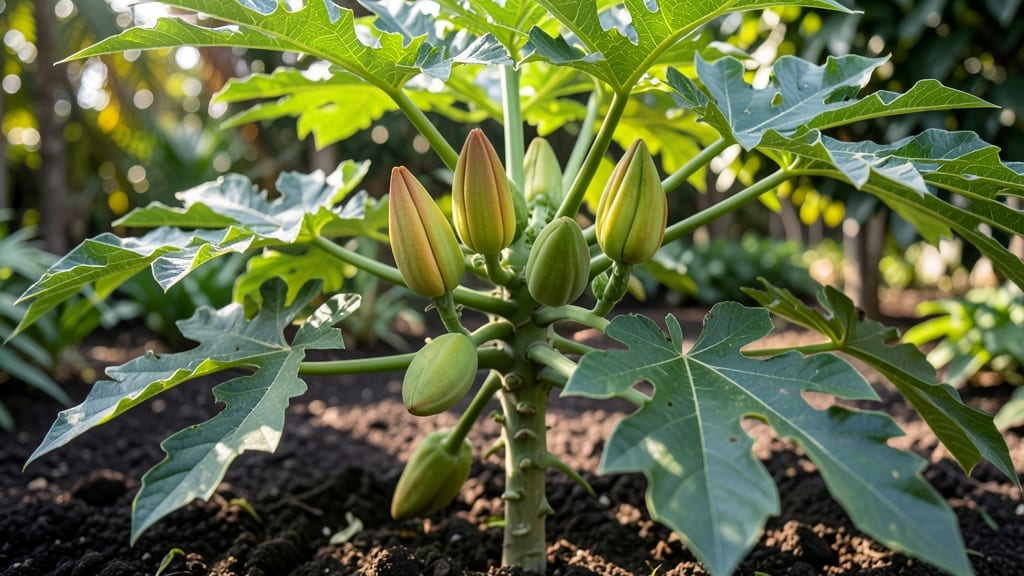 Papaya Flower Buds: How to Identify and Encourage Blooming Success
