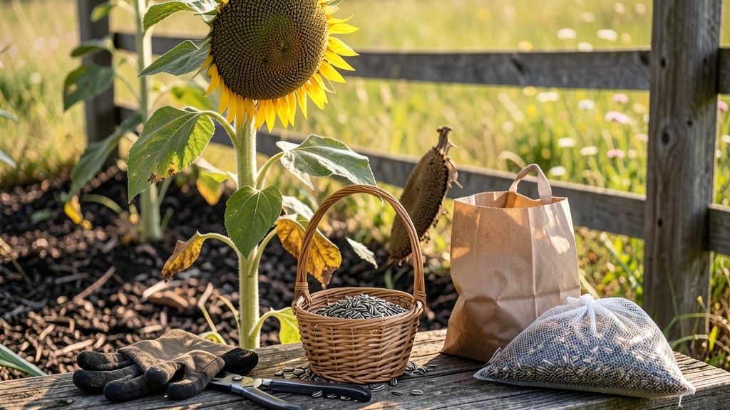 How to Know When to Harvest Sunflower Seeds: Check Backs of Seed Heads for Brown and Dry Petals