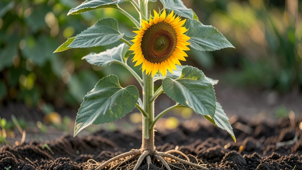 Sunflower Root Depth: How Deep Roots Grow for Stability & Water Access