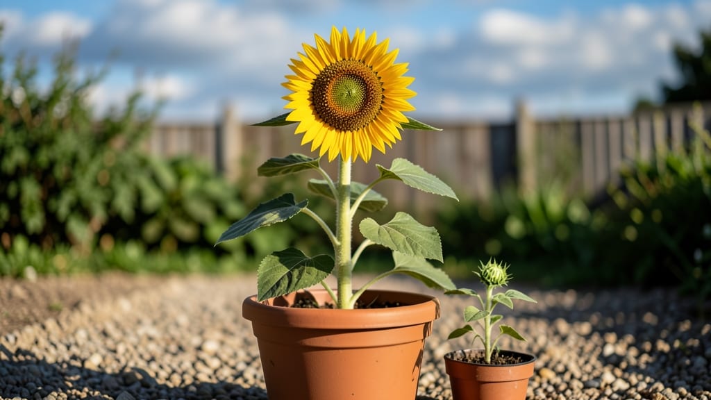 How Tall Do Sunflowers Grow in Pots: Dwarf Varieties That Hit 3-5 Feet