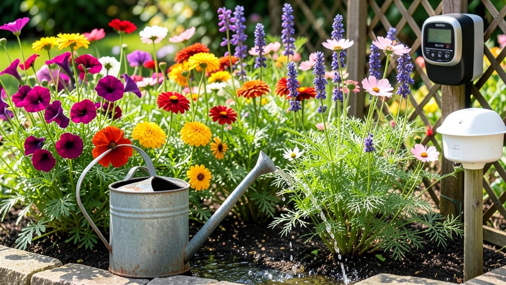 How Often to Water Flower Gardens: Seasonal Guide by Plant Type & Climate