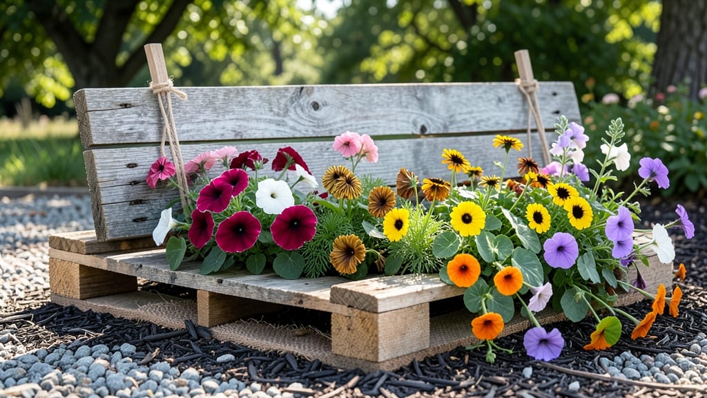 Pallet Flower Bed Designs: 15 Space-Saving Layouts for Small Gardens