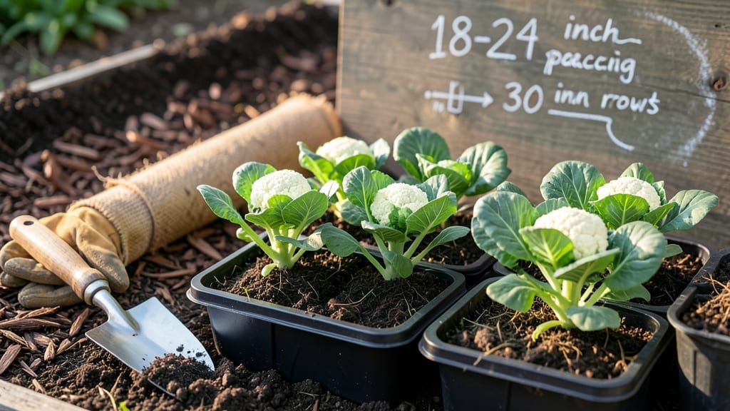 When to Plant Cauliflower in Zone 7: 4-Week Window Before Last Frost for Best Yields