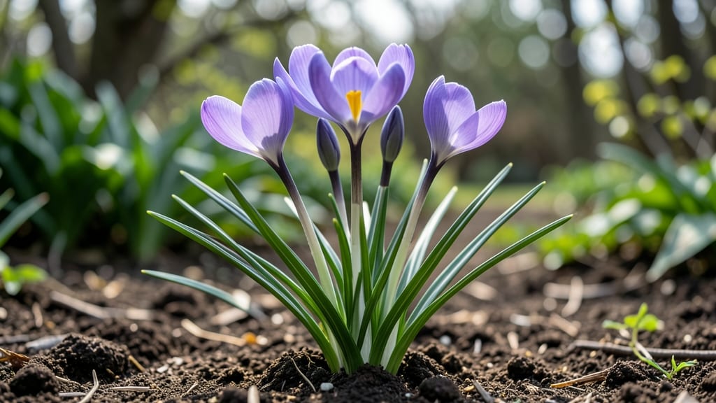 Crocus Flower Bloom Time: When to Plant for Early Spring Color