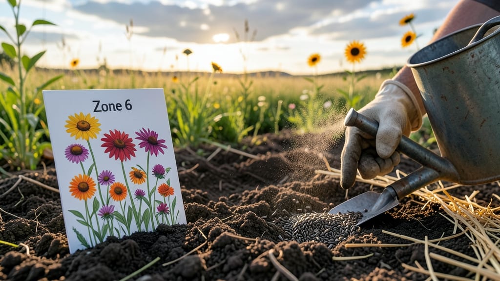 When to Sow Wildflower Seeds in Zone 6: Bloom Timeline by Month for Year-Round Color