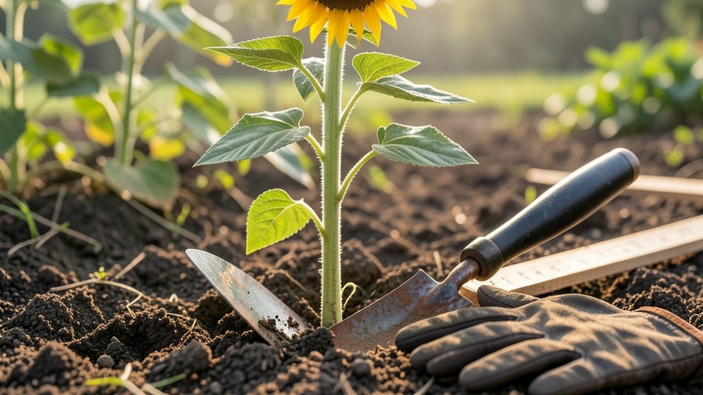 How Deep to Plant Sunflower Seeds: Pro Tips for Stronger Stems and Faster Growth